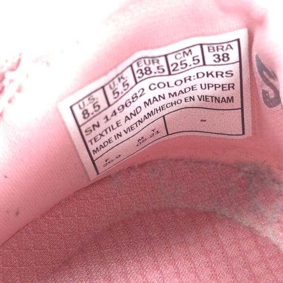 Skechers Ultra Flex Lace Up Athletic Walking Shoe Womens Size 8.5 149682 Mauve - Picture 7 of 9